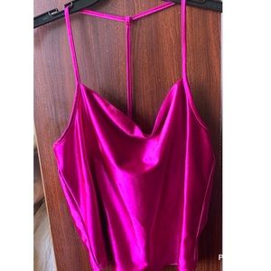 Wild Fable Pink Fancy Blouse Size Medium